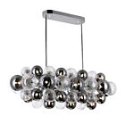 Lustre CWI Lighting Pallocino 1205P39-27-601 135W 27 lumières chrome