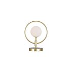 Lampe de table CWI Lighting Celeste 1212T10-1-169 5W 1 lumière médaillon or