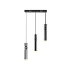 Mini Suspendu CWI Lighting 1225P20-3-613 3-lumières 45W Nickel poli