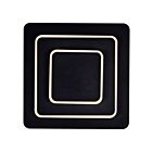 Applique murale CWI Lighting 1238W9-101 9W Noir Mat