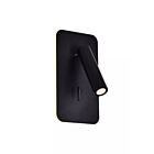 Applique murale CWI Lighting 1243W6-101 6W Noir mat