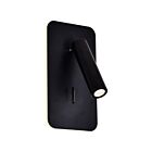 Applique murale CWI Lighting 1243W6-101 6W Noir mat