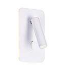 Applique murale CWI Lighting 1243W6-103 6W Blanc mat