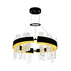 Lustre LED CWI Lighting Guadiana 1246P24-101-A 35W Noir