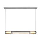 Lustre sur Tige CWI Lighting 1343P36-606-B 20W Nickel Satiné