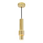 Mini Suspendu LED CWI Lighting 1390P5-1-602 Lena 9W Or satiné