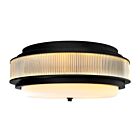 Plafonnier CWI Lighting 1567C18-4-101 4-Lumières 240W Noir