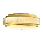 Plafonnier CWI Lighting 1567C18-4-602 4-Lumières 240W Or satiné