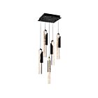CWI Lighting 1586P12-5-101 Valira 50W Noir LED Suspendu