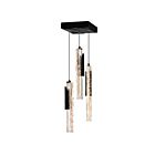 CWI Lighting 1586P8-3-101 Valira 30W Noir LED Suspendu