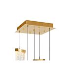 CWI Lighting Lava 1587P12-5-624 Laiton 55W LED Suspendu