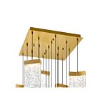 CWI Lighting Lava 1587P24-17-624 Laiton 190W Lustre