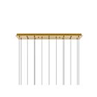 CWI Lighting Lava 1587P48-14-624-RC Laiton 150W Lustre