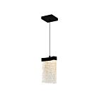 CWI Lighting Lava 1587P6-1-101 Noir 10W LED Suspendu