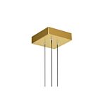 CWI Lighting Stagger 1588P6-3-624 Laiton 30W LED Suspendu