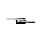 CWI Lighting Stagger 1588W24-2-101 Noir 20W LED Luminaire de vanité