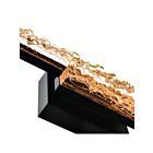 CWI Lighting Stagger 1588W24-2-101 Noir 20W LED Luminaire de vanité