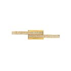 CWI Lighting Stagger 1588W24-2-624 Laiton 20W LED Luminaire de vanité
