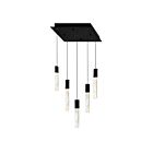 CWI Lighting Greta 1589P12-5-101 Noir 23W LED Suspendu