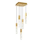 CWI Lighting Greta 1589P12-5-624 Laiton 23W LED Suspendu