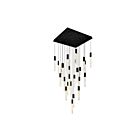 CWI Lighting Greta 1589P28-25-101 Noir 110W Lustre
