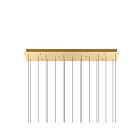 CWI Lighting Greta 1589P48-17-624-RC Laiton 70W Lustre