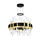 Lustres LED CWI Lighting 1592P18-612 Aya 35W Noir