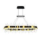 Lustres LED CWI Lighting 1592P43-612-RC Aya 75W Noir
