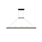 CWI Lighting Himalayas 1601P62-101 Noir 38W Lustre