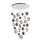 Lustres LED CWI Lighting 1673P24-13-613 Salvador 26W Nickel poli