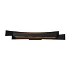 CWI Lighting Candora 1698W36-101 Noir 18W LED Luminaire de vanité