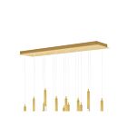 CWI Lighting Dragonswatch 1703P48-18-602-RC Or satiné 32W Lustre