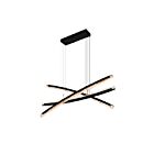 CWI Lighting 1710P70-3-101 108W Noir LED Lustre