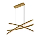 CWI Lighting 1710P70-3-624 108W Laiton LED Lustre