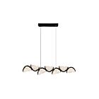 CWI Lighting 1715P54-7-101 36W Laiton noir LED Lustre