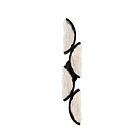 CWI Lighting 1715W8-4-101 24W Noir LED Applique murale