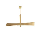 CWI Lighting 1717P72-624 45W Laiton LED Lustre