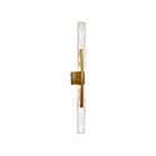 CWI Lighting 1725W36-2-624 Curva 16W 36" Laiton LED Lumière Vanité CCT sélectionnable