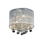 Plafonnier CWI Lighting Water Drop 5006C10C-R (S) 160W 4 lumières chrome