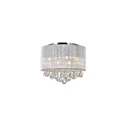 Plafonnier CWI Lighting Water Drop 5006C14C-R (S) 240W 6 lumières chrome