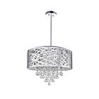 Lustre CWI Lighting Eternity 5008P22ST-R 360W 9 lumières chrome