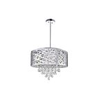 Lustre CWI Lighting Eternity 5008P22ST-R 360W 9 lumières chrome