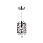 Suspendu CWI Lighting Eternity 5008P6ST 40W 1 lumière chrome