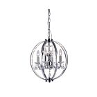 Lustre CWI Lighting Abia 5025P16C-4 240W 4 lumières chrome