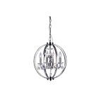 Lustre CWI Lighting Abia 5025P16C-4 240W 4 lumières chrome