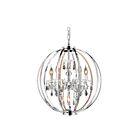 Lustre CWI Lighting Abia 5025P22C-5 300W 5 lumières chrome