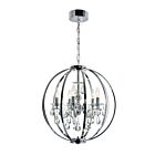 Lustre CWI Lighting Abia 5025P22C-5 300W 5 lumières chrome