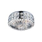 Plafonnier CWI Lighting Bloome 5039C13C 160W 4 lumières chrome