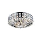 Plafonnier CWI Lighting Bloome 5039C17C 240W 6 lumières chrome