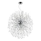 Lustre LED CWI Lighting Cherry Blossom 5066P47C 96W 48 lumières chrome